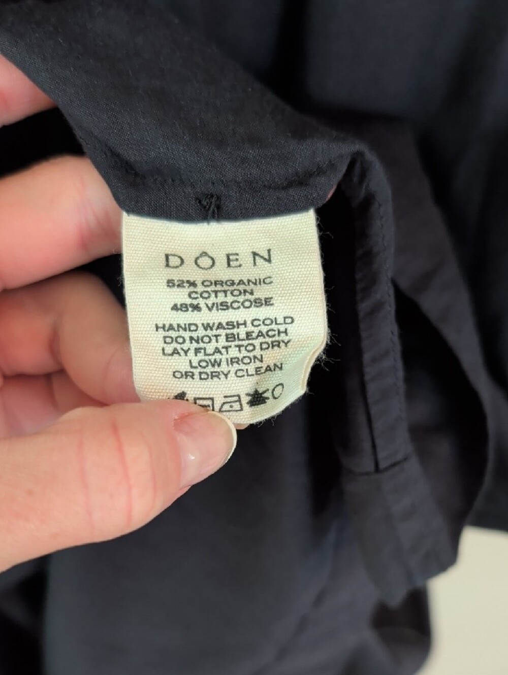 Doen Blue Nevita Button-Down Maxi Dress - Picture 5 of 7